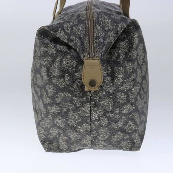 SAINT LAURENT Boston Bag PVC Gray Beige Auth ar12922 - Picture 5 of 16